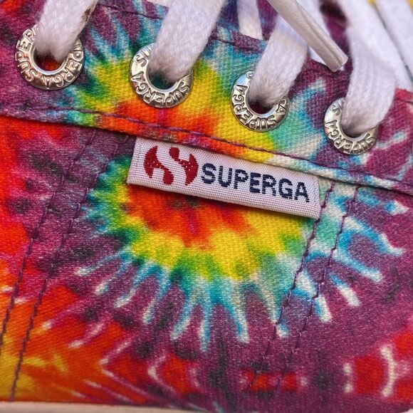 Superga Tie Dye Platform Sneakers - Picture 7 of 15